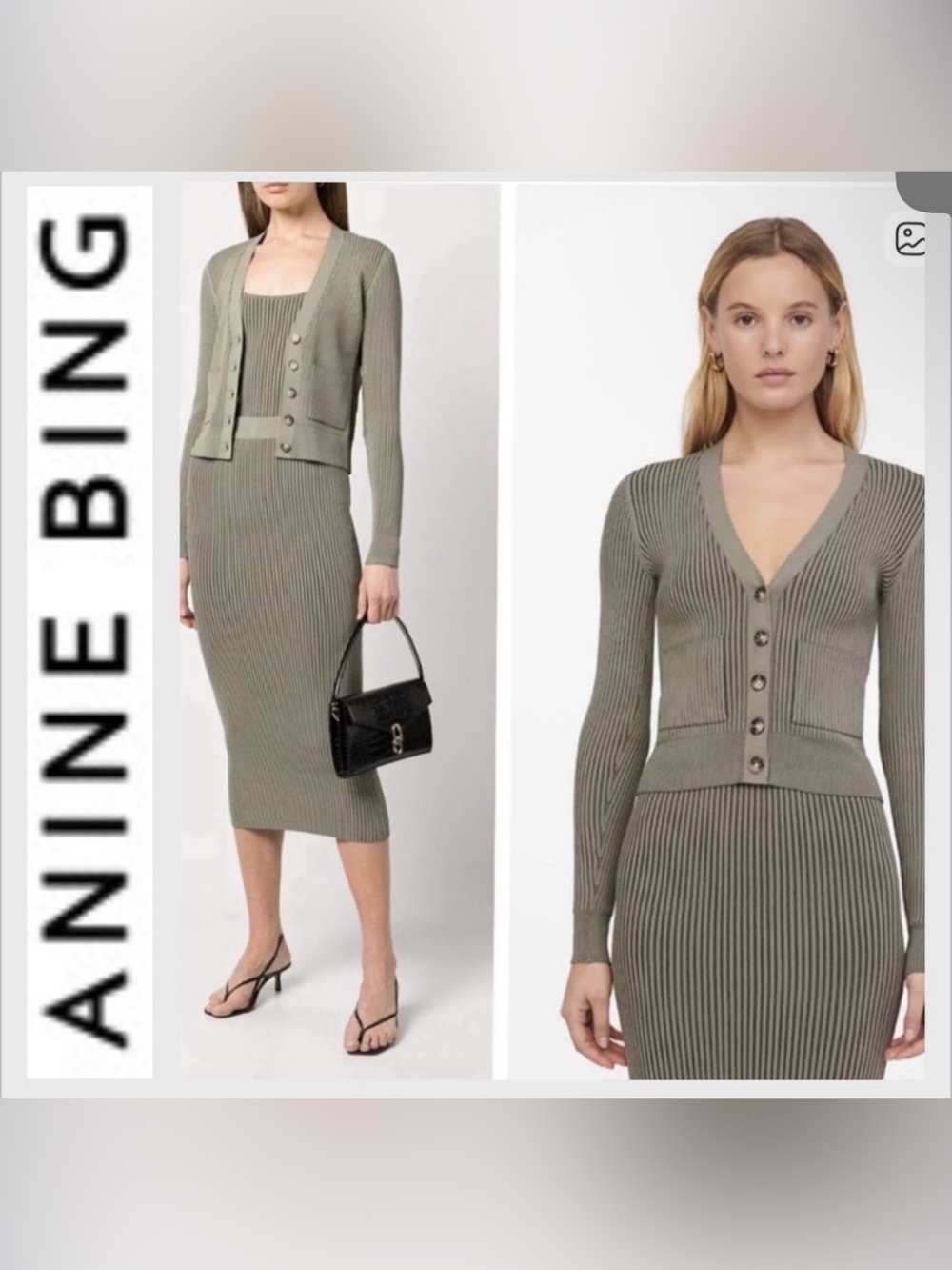 ANINE BING Layla Cardigan
